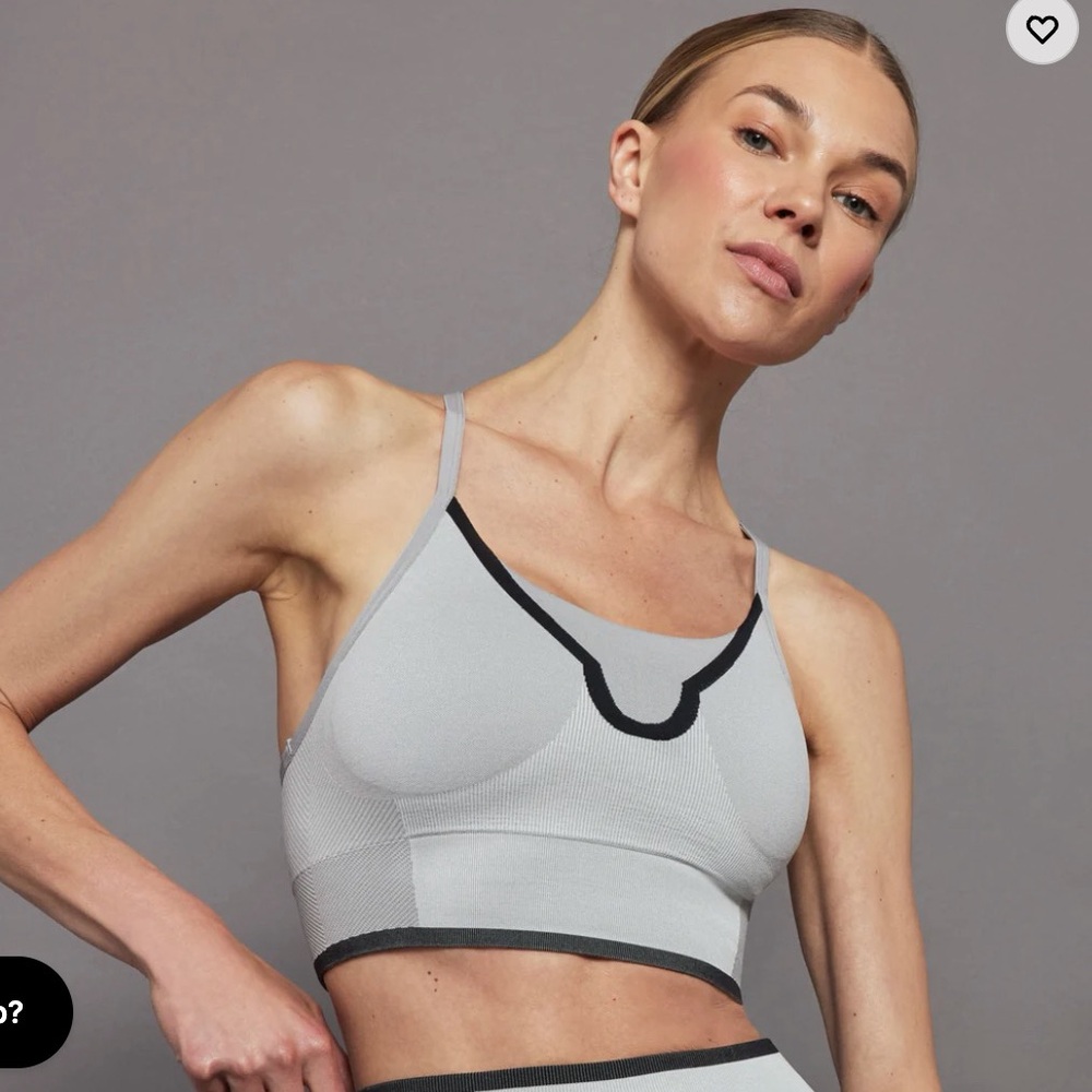 Adidas by Stella McCartney NWOT, White & Gray Women's Sports Bra